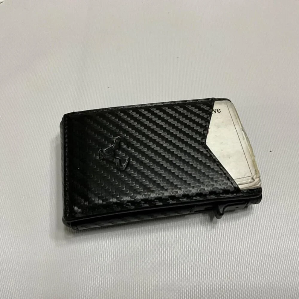 Men Wallet Money Clip Wallet Slim For Gift Men 9Cards-Metal Credit Card Case